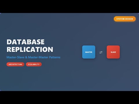 Database Replication Explained: Master-Slave vs Master-Master Patterns