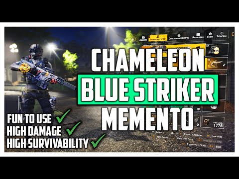 Amazing Solo Build Chameleon - Striker - Memento! The Division 2 Season 10!