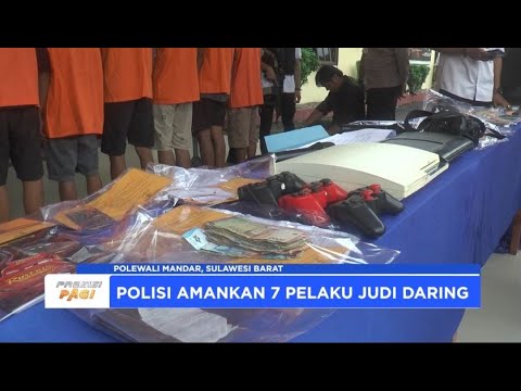 POLRES POLEWALI MANDAR UNGKAP KASUS JUDI DARING