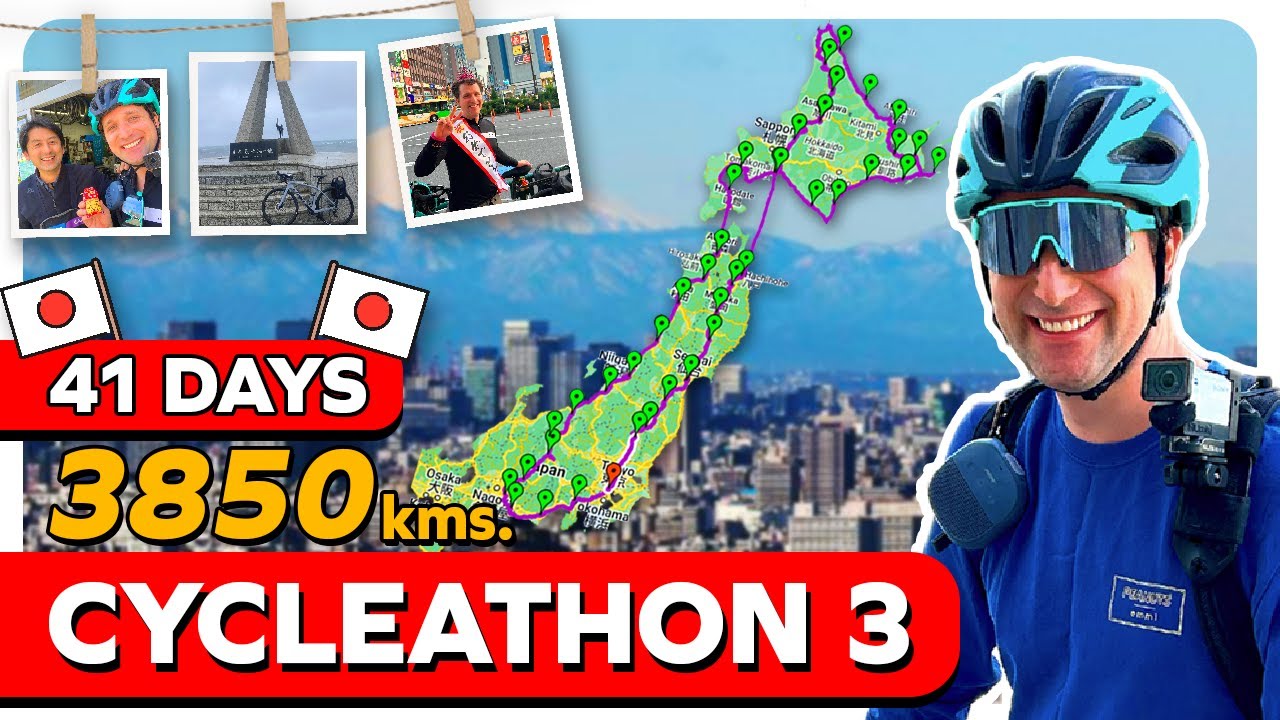CYCLEATHON 3 | I spent 41 days cycling to the northernmost point of Japan and back back again.