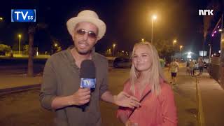 Television Espana intervjuer nordmenn i Spania