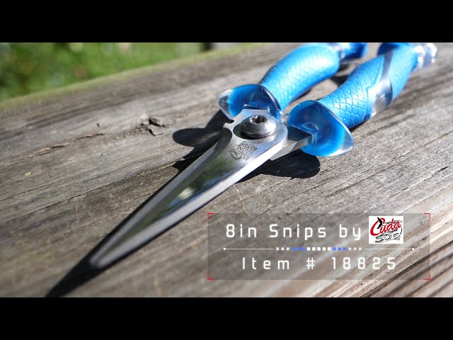 Cuda Titanium Bonded 8 Inch Snips – Grumpys Tackle