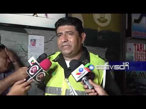 Director de Tránsito Terminal Bimodal,  se registra un punto de bloqueo en Ascensión de Guarayos