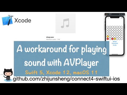 iOS SwiftUI 043: A workaround for playing sound with AVPlayer