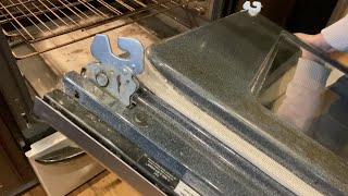 How to remove and reinstall oven door
