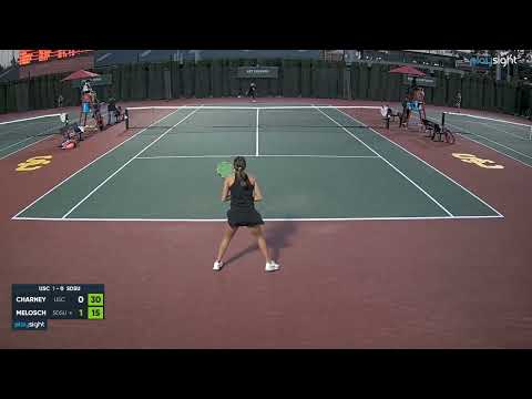 Emma Charney v Alicia Melosch - USC v SDSU - 21.01.23