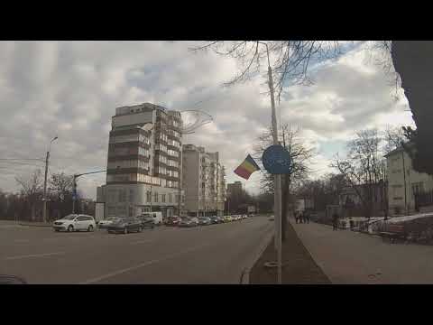 Bicicleta mijloc de transport. Iasi - Bld. Independentei - Bld. Tudor Vladimirescu