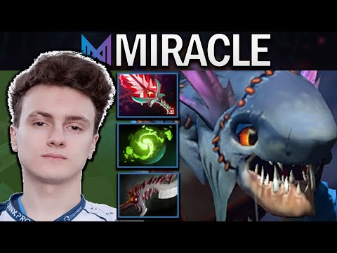 Slark Dota 2 7.33 Miracle with Bloodthorn and Abyssal
