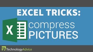 Excel Tricks - Compress Pictures in Excel