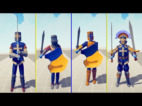 EVOLUTION OF SQUIRE | TABS Totally Accurate Battle Simulator
