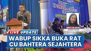 Buka RAT CU Bahtera Sejahtera, Wakil Bupati Sikka Ajak Gunakan Pinjaman untuk Usaha Produktif