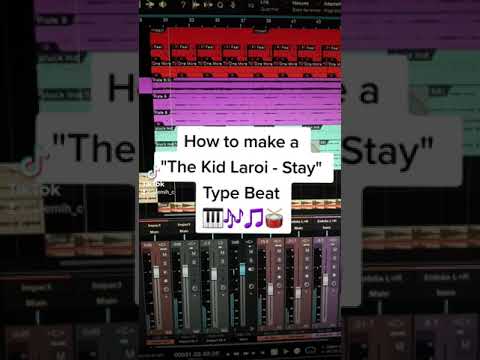 How to make a "The Kid Laroi - Stay" Type Beat