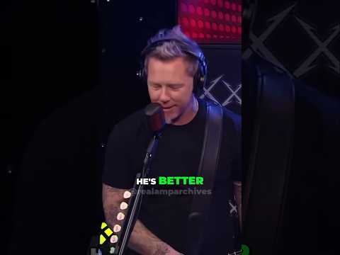 James Hetfield Says Kirk Hammett Is a Better Guitar Player