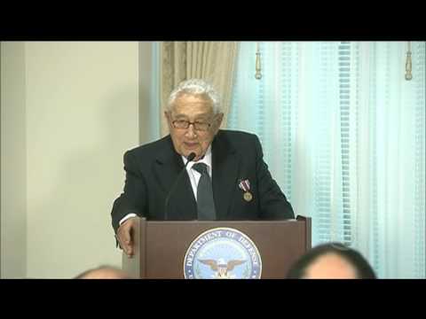 Henry Kissinger about his accent