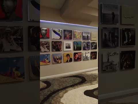 Creating an interactive vinyl wall as a piece of art