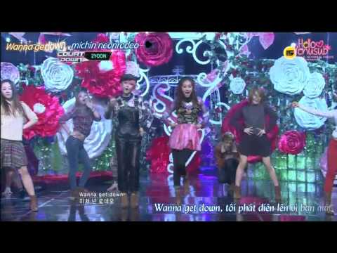 [Vietsub+Kara] 24/7 - 2Yoon @ Comeback Stage M!CountDown