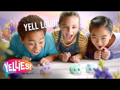 Yellies! - 'Yellies! Voice-Activated Bunny Pet Toy' Official Spot