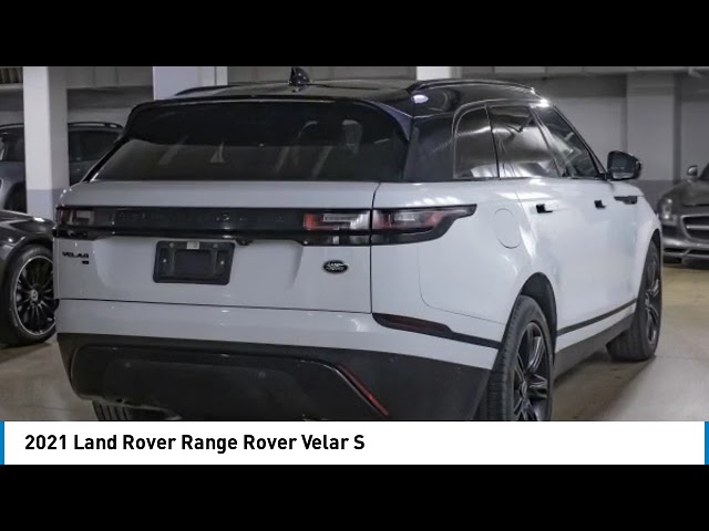 2021 Land Rover Range Rover Velar S | HEATED SEATS AND STEERING in Cars & Trucks in Strathcona County