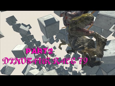 DINOSAUR RACE 79 PART 2 - Animal Revolt Battle Simulator