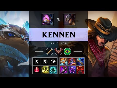 Kennen Mid vs Twisted Fate - BR Grandmaster Patch 25.18