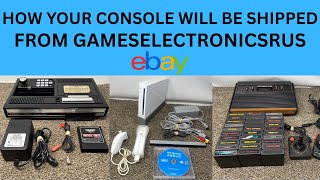 How I Ship My Video Game Consoles That I Sell On eBay Gameselectronicsrus