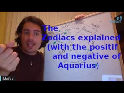 AQUARIUM . Does really  the Zodiacs affect us?  Matias De Stefano in english