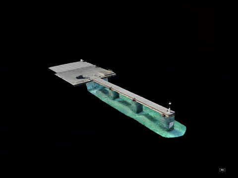 Unveiling Vectrino's Digital Twin: Vela Luka's Pier in Detail