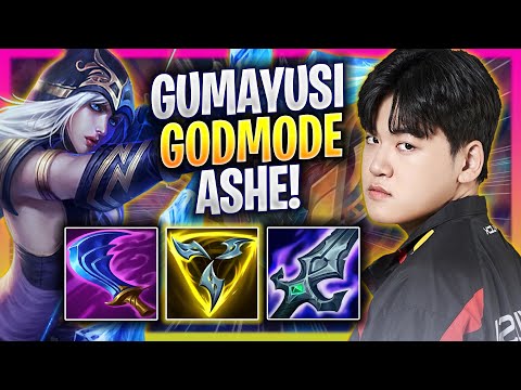 GUMAYUSI LITERALLY GOD MODE WITH ASHE! - T1 Gumayusi Plays Ashe ADC vs Ezreal! | Season 2024