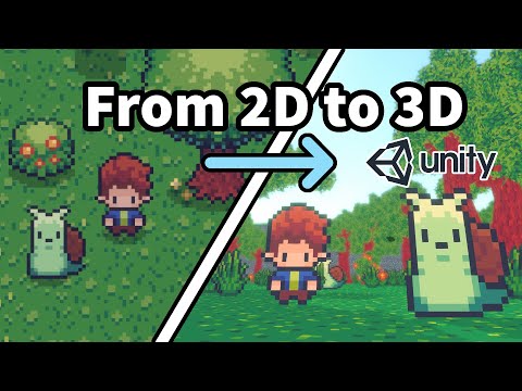 Converting My Unity RPG From 2D To 3D