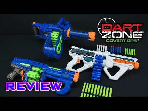 [REVIEW] Dart Zone Group Review | Quatroshot, Light Command, & Dartstorm
