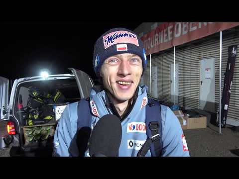 Dawid Kubacki najlepszym Polakiem w Oberstdorfie [30.12.2018]