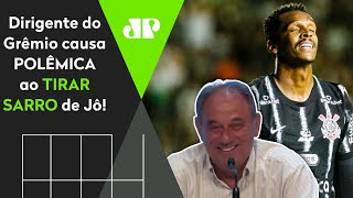 Sem noção: diretor do Grêmio alopra Jô, do Corinthians, e causa polêmica