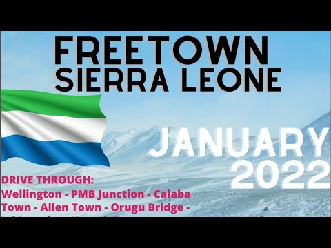 Come See Freetown, Sierra Leone in 2022 - Riding In the streets