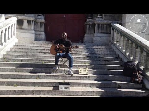 Mickael Dedji à la basilique du Sacré-Cœur de Montmartre
