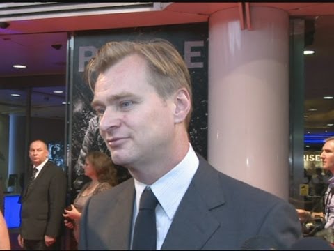 Christopher Nolan laughs off Bond campaign: Dark Knight Rises premiere, London