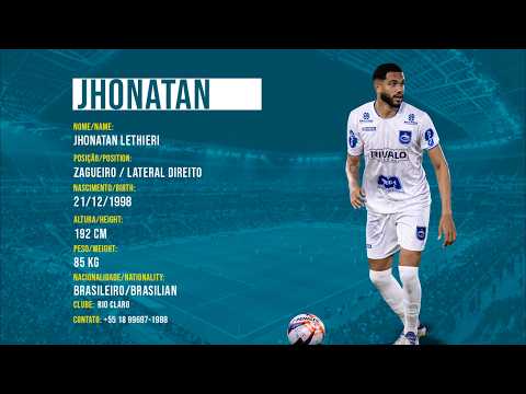 JHONNATAN LETHIERI - ZAGUEIRO / LATERAL DIREITO