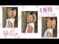 Comparing 3  Synthetic Bob Wigs:  Lady Latte, Let's Rendezvous, & Haute -WigsByPattisPearls.com