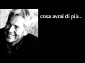 Claudio Baglioni - Porta Portese Testo Lyrics ...