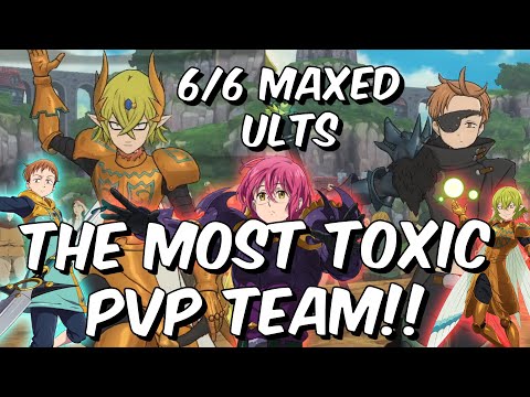 THE MOST TOXIC PVP TEAM - 6/6 King & Helbram Kingbram PVP - Seven Deadly Sins: Grand Cross Global