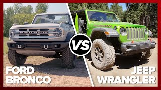 Ford Bronco vs. Jeep Wrangler: The comparison you've been waiting for
