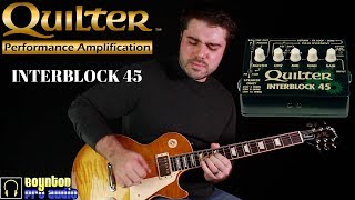 Video thumbnail for Quilter InterBlock 45 Amplifier by BoyntonProAudio