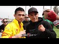 SOR RUNGVISAI & GALLO ESTRADA MEET FACE TO FACE FOR REMATCH FIGHT!