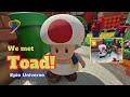 We Met Toad In Super Nintendo World At Universal Epic Universe