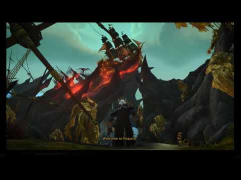 WoW 8.2 Rise of Azshara cinematic and opening quests.