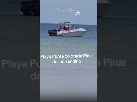 🚨DEL “BAÑO EN LA PLAYA” A LA FUGA: CUBANOS ESCAPAN EN LANCHA. LA REACCIÓN EN LA ORILLA LO DICE TODO