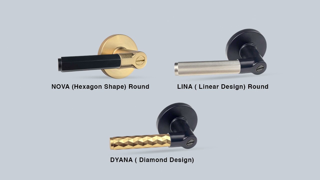 Modern Square Interior Door Handles | Stylish & Durable Door Hardware