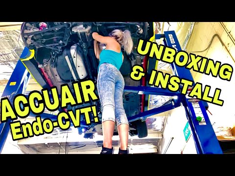 ACCUAIR Endo-CVT Air Management Install! #SLAMMED