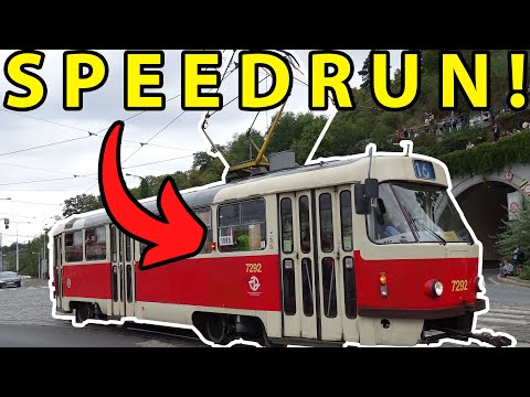 I speedran Prague Public Transit