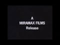 Miramax Films Logo 1985