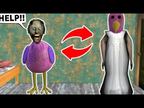Opila bird vs Granny and Grandpa vs scary teacher, rod -funny horror animation parody